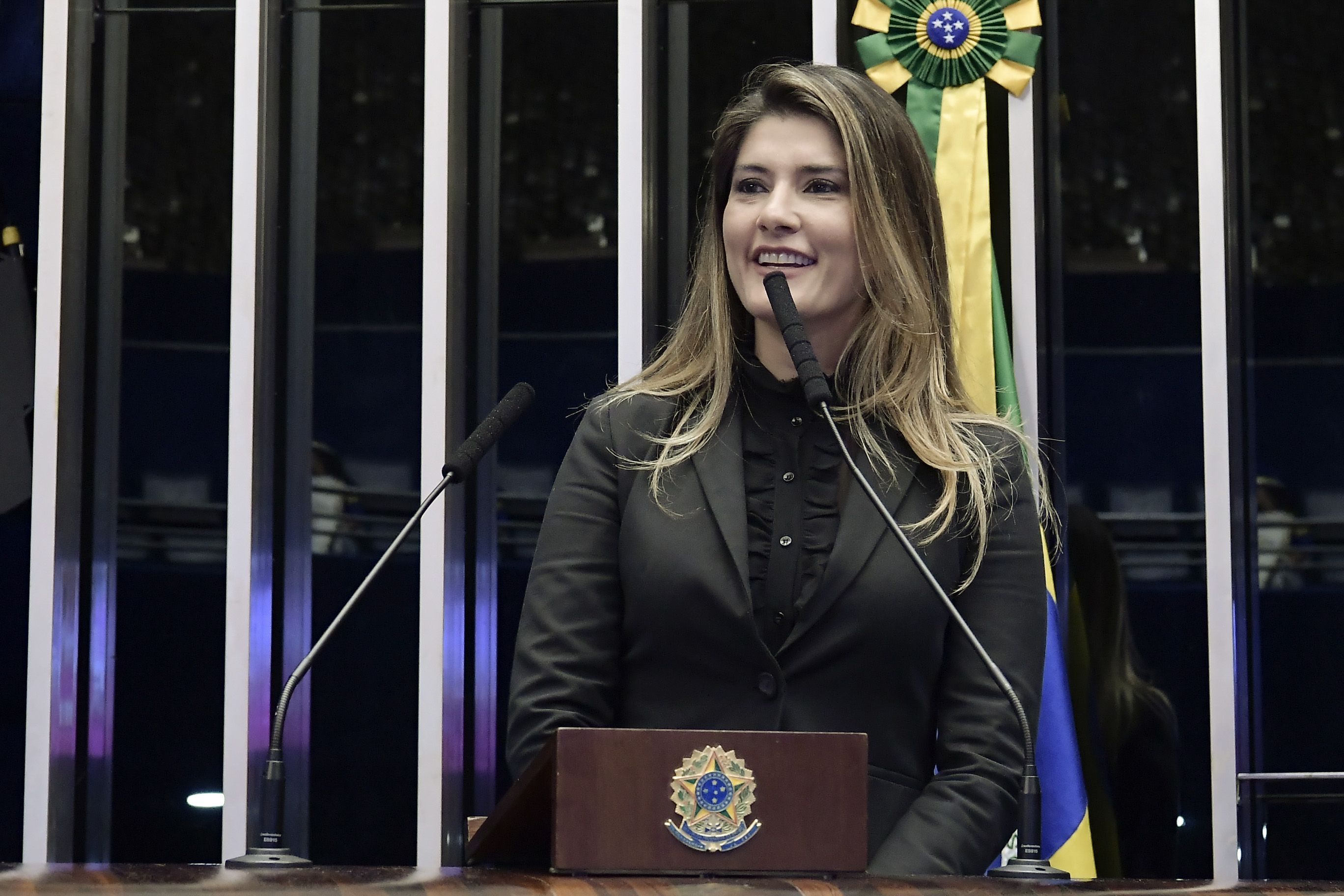 A candidata à Prefeitura de Macapá Patrícia Ferraz (PSDB)