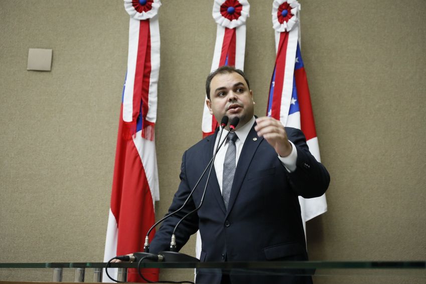 O pré-candidato à prefeitura de Manaus Roberto Cidade (União Brasil) / Alberto César Araújo / Aleam