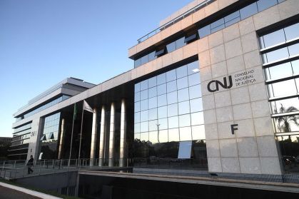 Fachada do CNJ, em Brasília