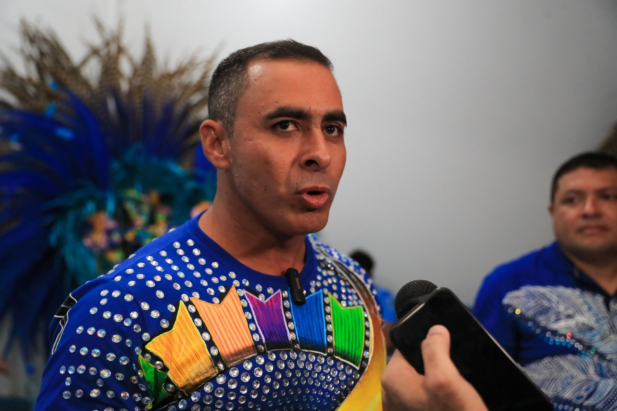 Rossy Amoedo, presidente do Boi Caprichoso / Secom AM