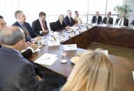 Cármen Lúcia recebe presidentes dos TREs após assumir comando da Justiça Eleitoral