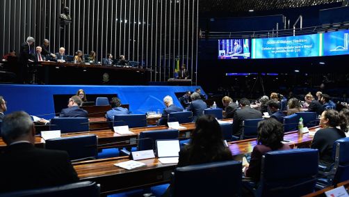 Sessão temática no Senado debate oportunidades para o Brasil na presidência do G20