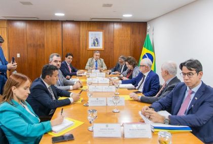 Reunião do governo com representantes da Fraport, concessionária do aeroporto de Porto Alegre