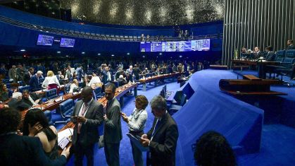 Plenário do Senado Federal durante sessão deliberativa ordinária, em 18 de junho de 2024