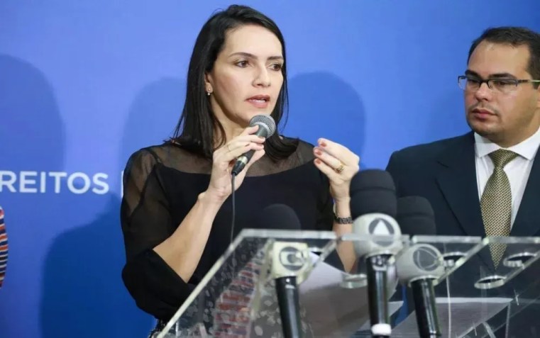 A candidata à Prefeitura de Aracaju Danielle Garcia (MDB) / Secretaria de Segurança Pública de Sergipe