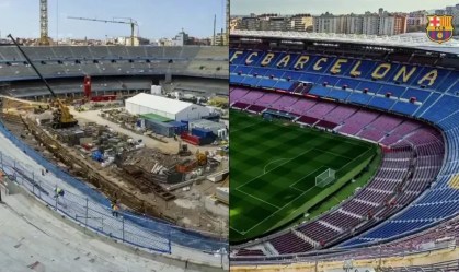 Veja como está a reforma do Camp Nou, que vai custar R$ 9 bilhões