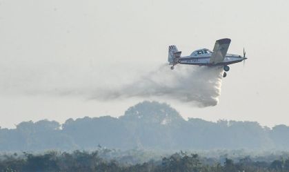Incêndios reabrem polêmica sobre química do “retardante de chama” em florestas