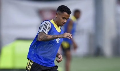Allan já iniciou recuperação de lesão muscular no Ninho do Urubu