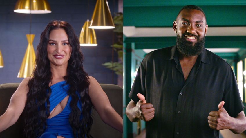 Ariela e Evandro formamram o primeiro casal da 4ª temporada de "Casamento às Cegas Brasil: Uma Nova Chance" / Divulgação/Netflix