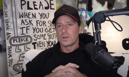 Armie Hammer Painful Lessons