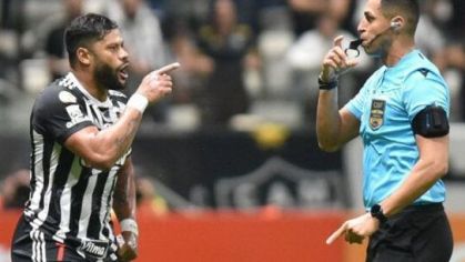 Atlético-MG faz postagem dizendo que o árbitro Rodrigo José Pereira de Lima faltou com a verdade