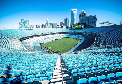 Bank of America Stadium, em Charlotte, Carolina do Norte
