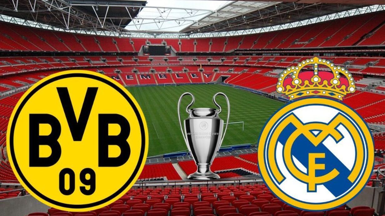 Borussia Dortmund e Real Madrid se enfrentam na final da Champions League