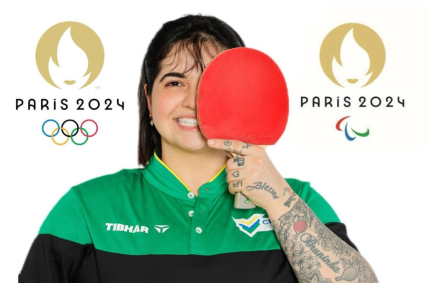 Bruna Alexandre disputará a Olimpíada e a Paralimpíada de Paris