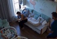 Vídeo: influenciadora salva filho de 2 meses que estava engasgado com leite; veja