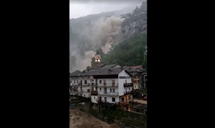 Vídeo: enchente gigante atinge comuna na Itália