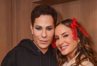 Christian Chávez prestigia show de Claudia Leitte após cantar com Joelma