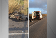 Acidente em rodovia na BA deixa uma pessoa morta e três feridas