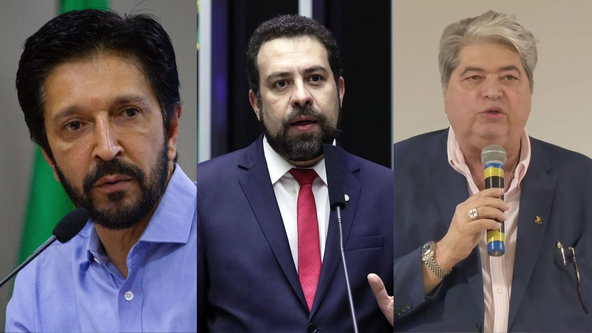 Nunes, Boulos e Datena
