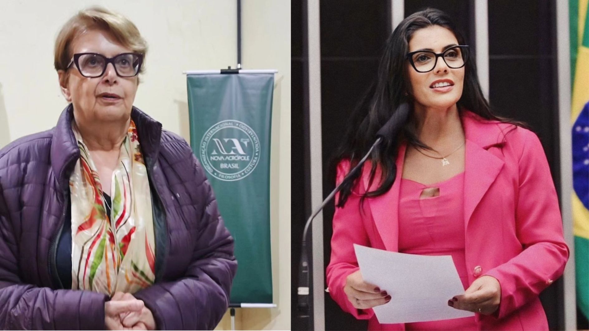 Margarida Salomão e Ione Barbosa