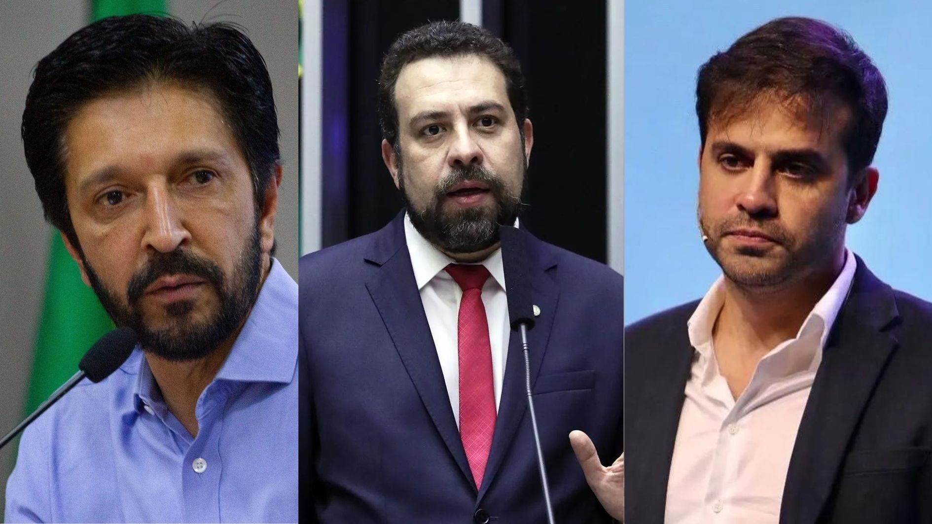 Nunes, Boulos e Marçal