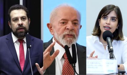 Boulos, Lula e Tabata