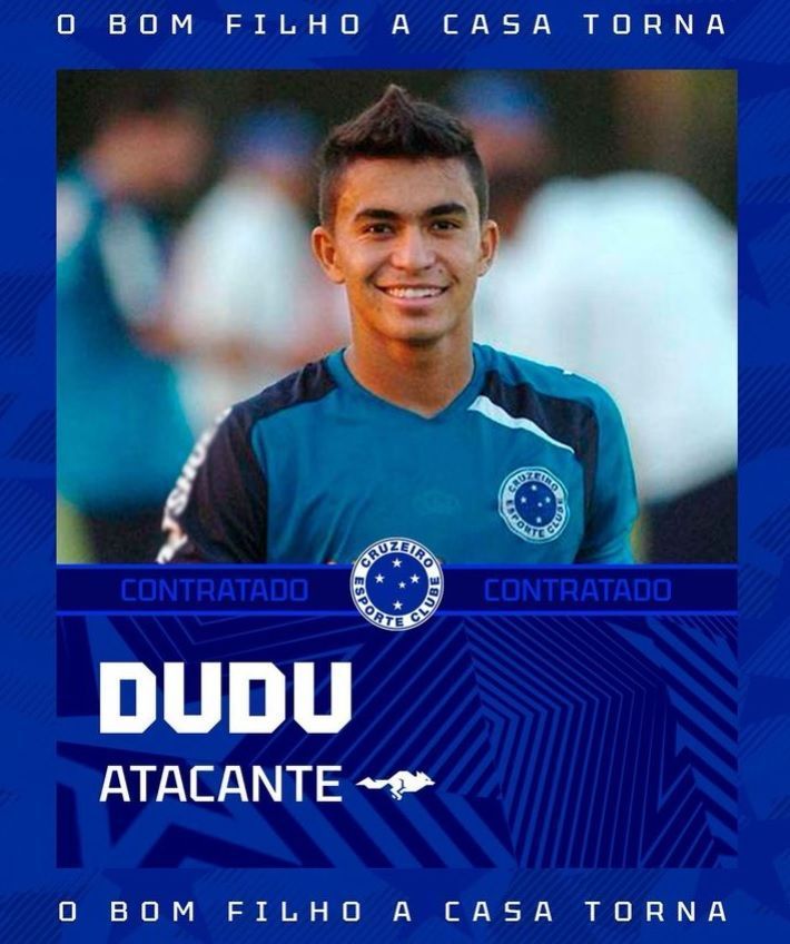 Cruzeiro anuncia retorno de Dudu ao clube / Reprodução/Instagram