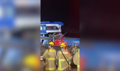 Vídeo mostra resultado de colisão de trens no Chile