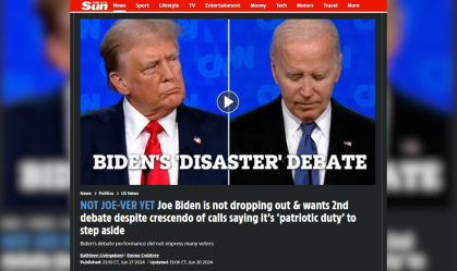 Imprensa europeia reage ao Debate da CNN entre Joe Biden e Donald Trump; veja