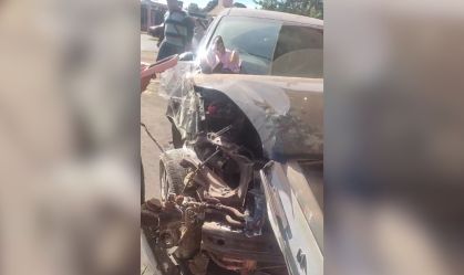 Empresário persegue assaltante, invade loja e atropela empresária