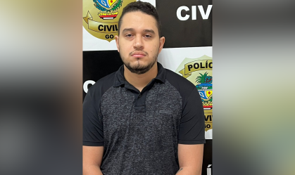 João Paulo Ferreira de Castro no momento da prisão acusado dos crimes de importunação sexual e estupro contra quatro mulheres