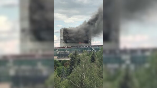 Incêndio em instituto de pesquisa nos arredores de Moscou