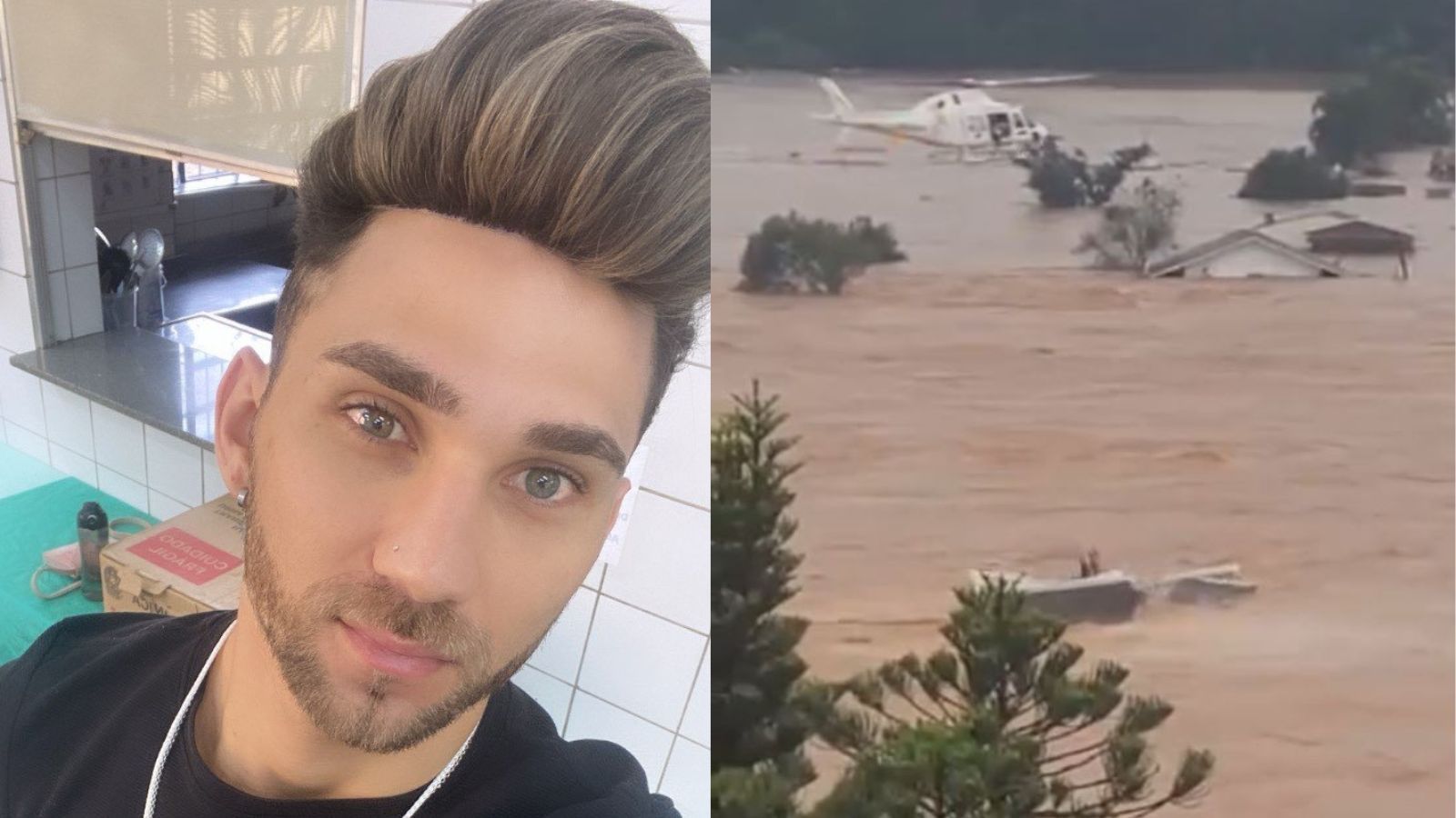 morto enxurrada Cruzeiro do Sul