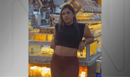 Mulher presa atropelamento