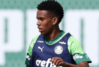 Treino do Palmeiras: clube faz mistério sobre Estêvão para jogo contra Flamengo