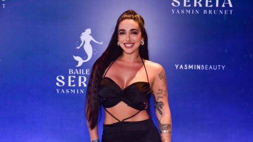 Giovana no Baile da Sereia, aniversário de Yasmin Brunet