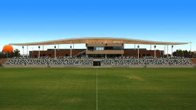 O CT escolhido em Irvine é o Great Park Sports Complex.