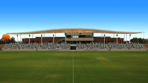 O CT escolhido em Irvine é o Great Park Sports Complex.