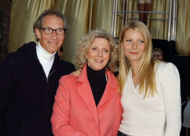 Bruce Paltrow, Blythe Danner e Gwyneth Paltrow / Gregg DeGuire/WireImage