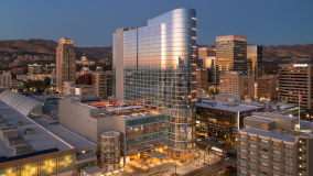 Hyatt Regency Salt Lake City, hotel que receberá as seleções que ficarão em Utah.