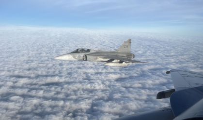 Mirage 2000-5 da França na Suécia