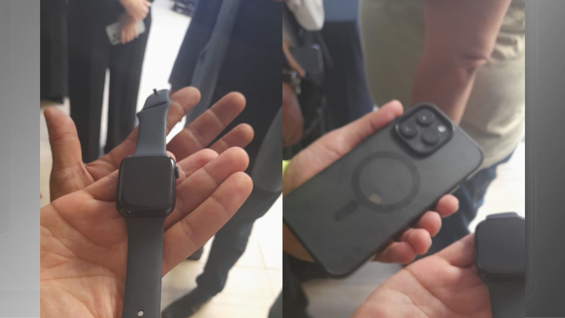 Objetos do ministro Benjamin Zymler, do TCU, que foram levados após assalto em Fortaleza (CE) / Divulgação