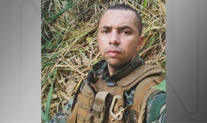 O sargento Rafael Wolfgramm Dias, morto durante operação do Bope no Complexo da Maré, no Rio de Janeiro