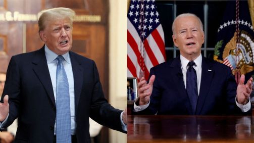 Donald Trump e Joe Biden participarão de debate da CNN