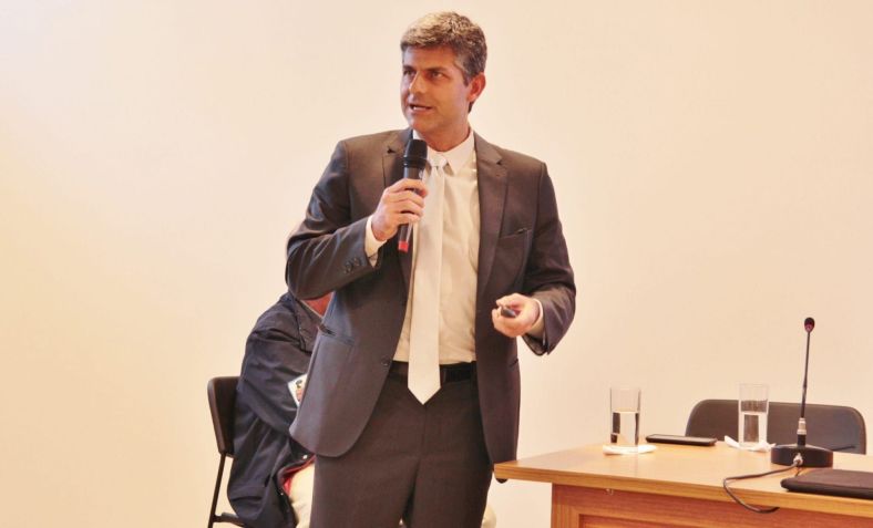 O candidato à Prefeitura de Aracaju José Paulo Leão Veloso Silva (Novo) / Luiz Lopes Jr / CNBB