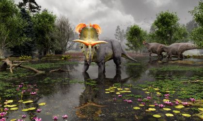 Espécie de dinossauro com chifres ganha nome em homenagem ao deus nórdico Loki