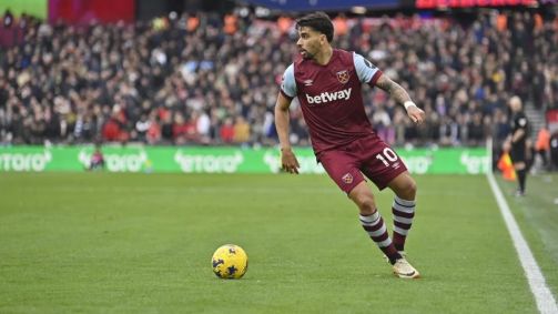 Lucas Paquetá em ação pelo West Ham