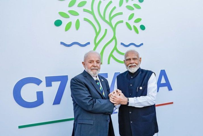 Lula tem conversa bilateral com o primeiro-ministro da Índia, Narendra Modi / Ricardo Stuckert / PR