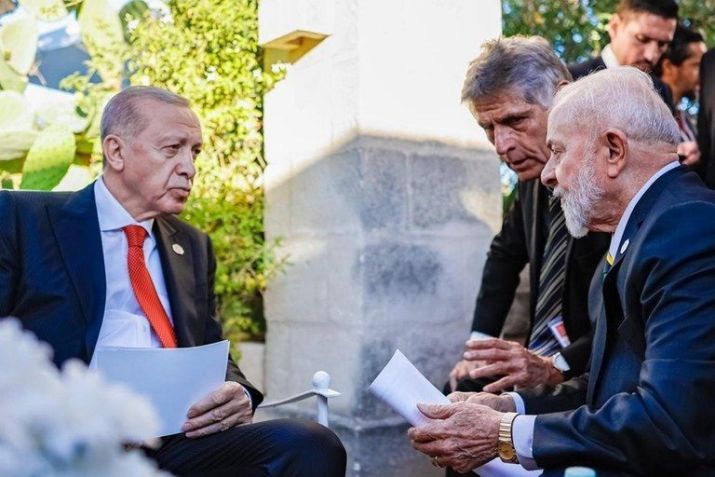 Presidente da Turquia confirma presença no G20 e pede apoio a Lula para integrar o BRICS / Ricardo Stuckert / PR