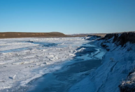 Frio extremo congela mar em região da Argentina; termômetros marcaram -17,5 °C